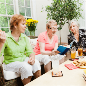 Women at book club