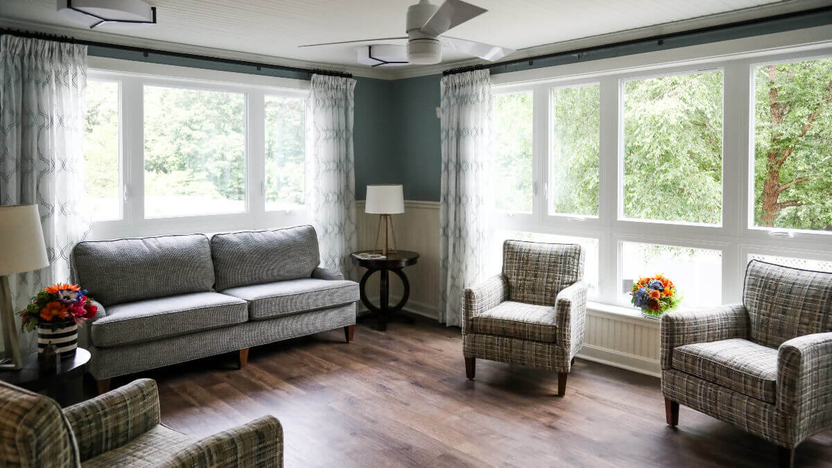 Apartment in senior living facility