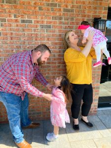 Family dancing