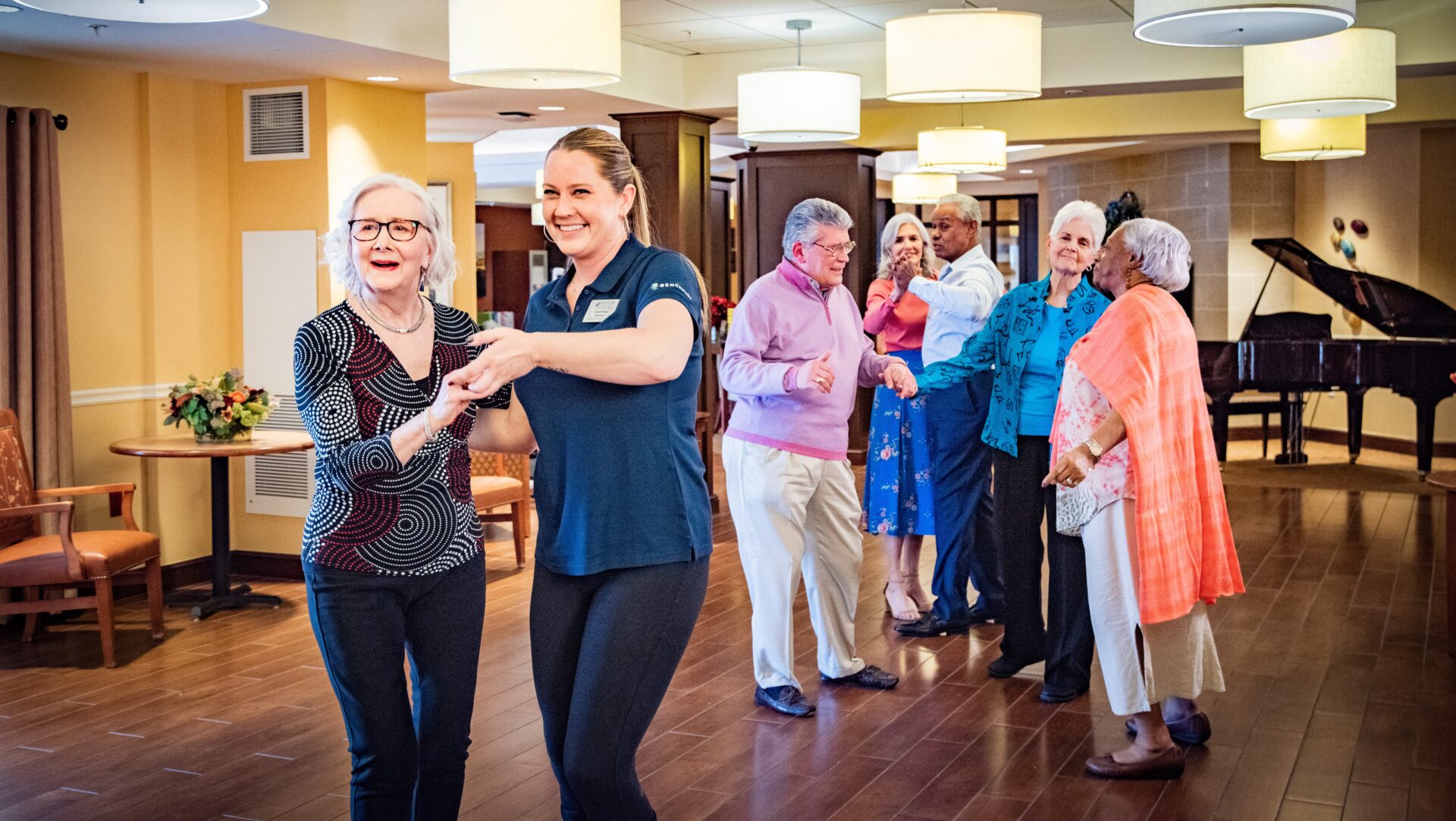 Seniors Dancing