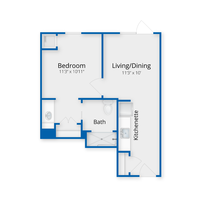One Bedroom B