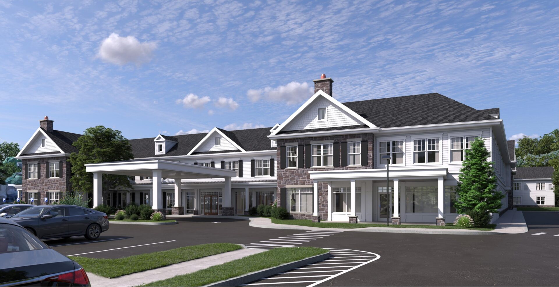 Benchmark at East Islip Rendering