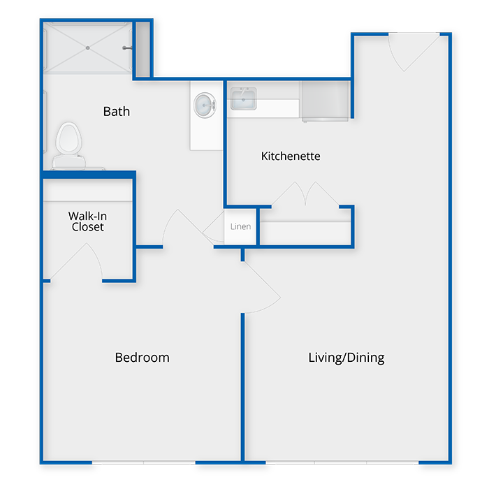 Assisted Living One Bedroom
